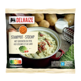 Delhaize | Groentenstamppot | Spek 600 gr