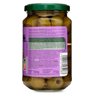 Delhaize | Olijven | Groen | Ontpit 340 gr