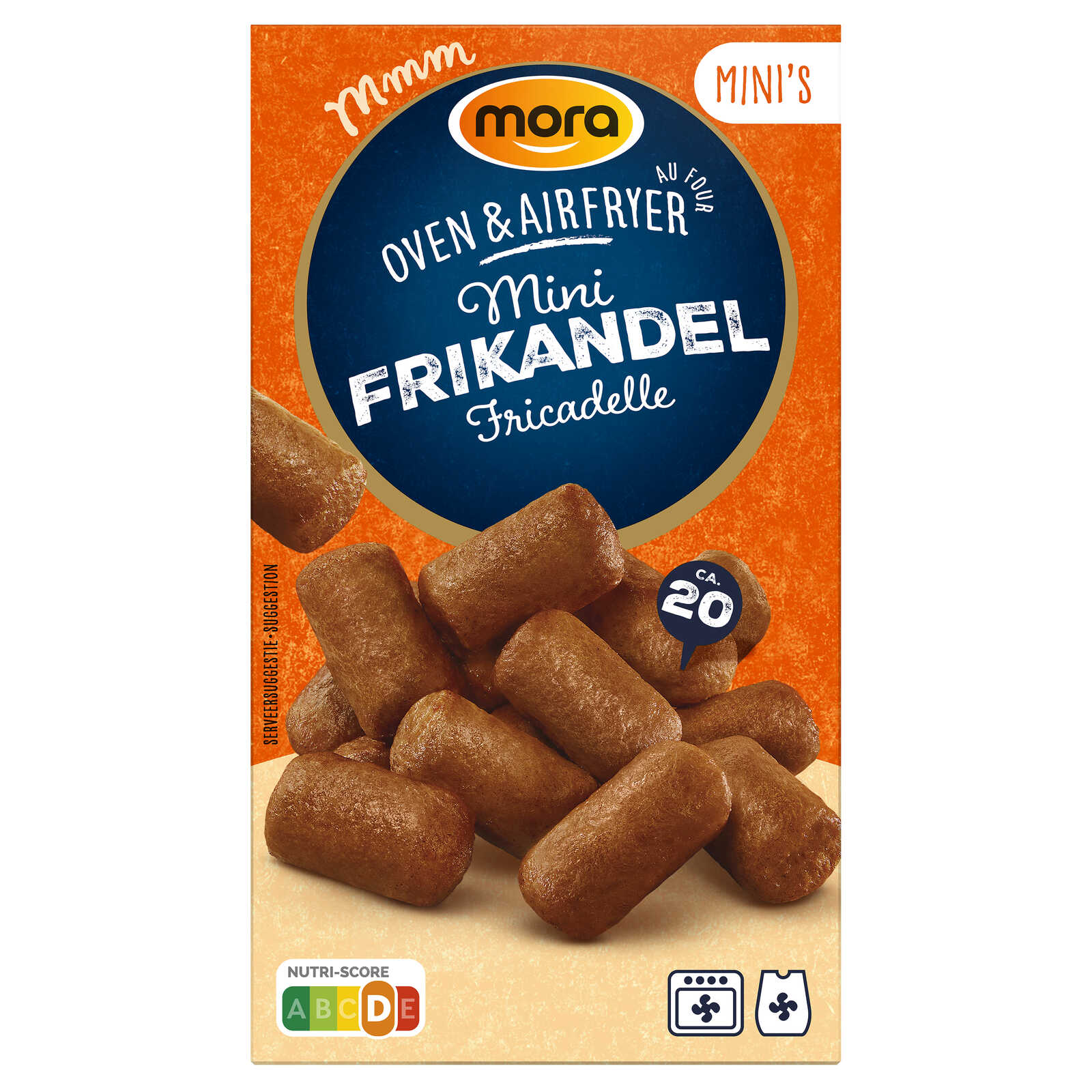 Mora Mini frikandel | Oven & airfryer