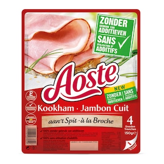 Aoste | Jambon Cuit à la broche | Sans additives 