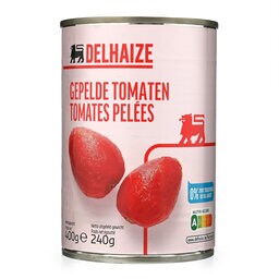 Delhaize | Tomates | Pelées 400 gr
