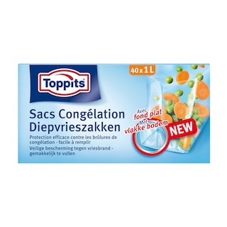 Toppits | Diepvrieszakken | 1l 