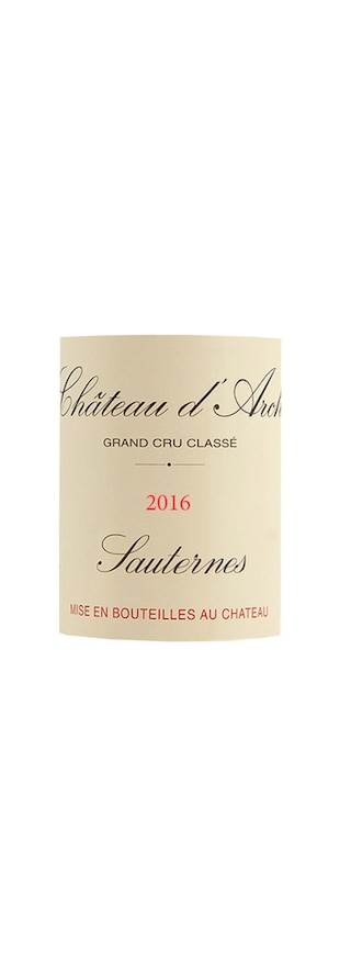 Chateau D'Arche | Sauternes Grand Cru Classé | 2016 