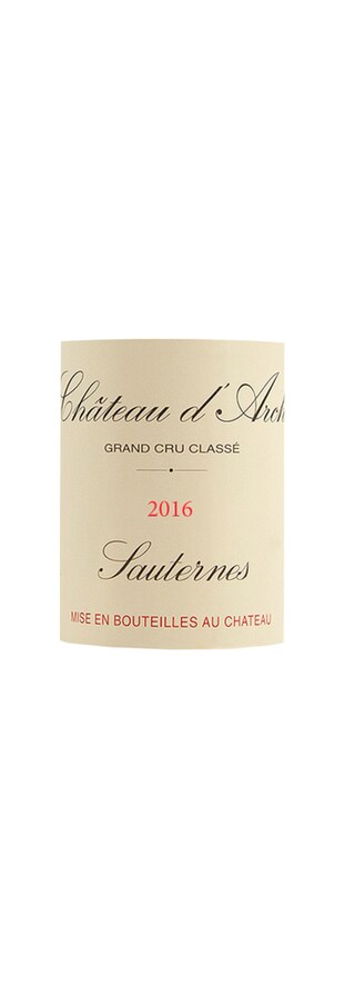 Chateau D'Arche | Sauternes Grand Cru Classé | 2016 37,5 cl