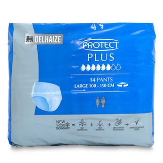 Delhaize | Protect|Incontinentie|Pants|Plus|Large|14 pc 