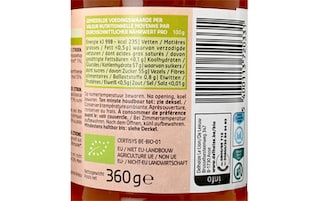 Delhaize | Bio | Confituur | Sinaasappel | Bio | FT 360 gr
