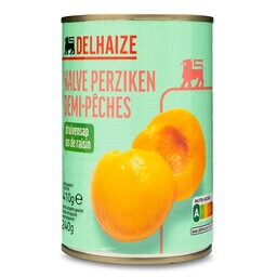 Delhaize | Perziken | Half | Sap | Blik 