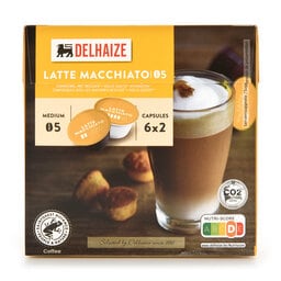 Delhaize | Koffie | Latte Macchiato | Dolce Gusto caps 