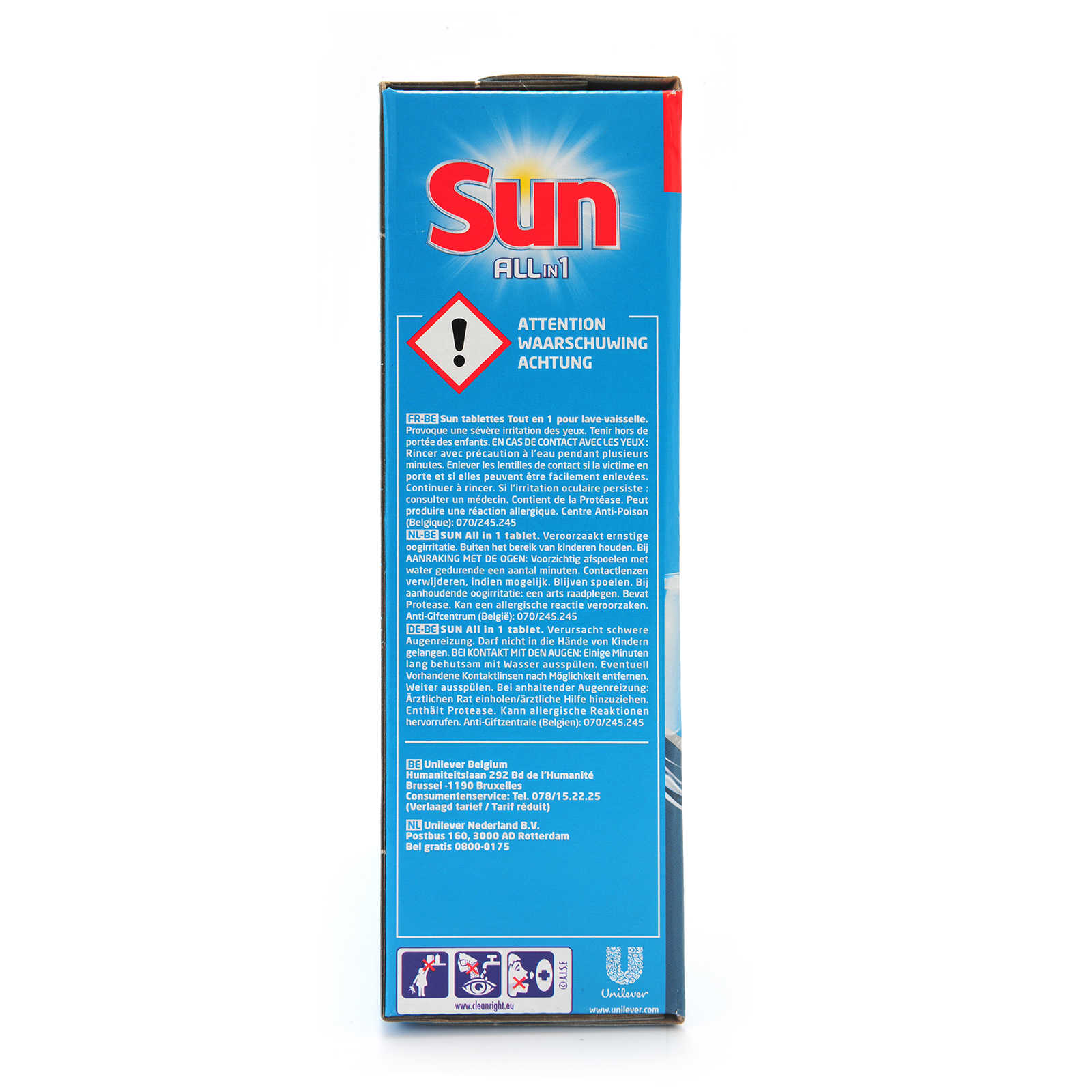 Sun | Vaatwastabletten | All In 1 | Regular | 46Tabs 