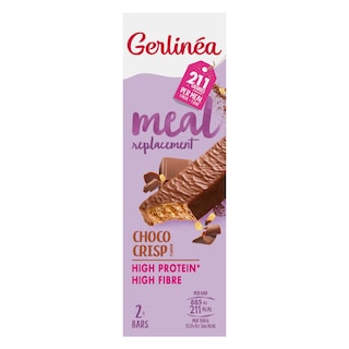 Gerlinéa | Barre | Choco crisp | Substitut de repas 