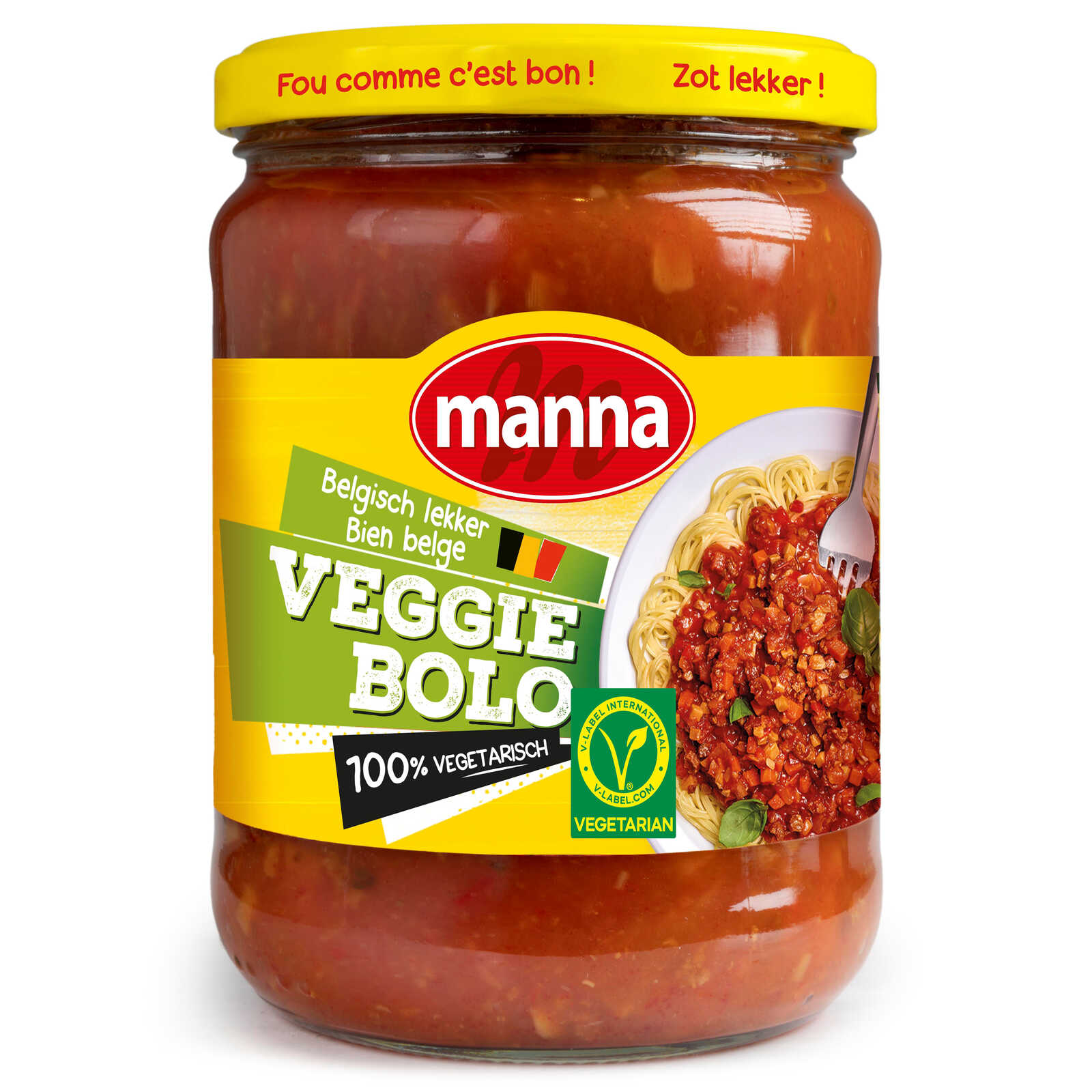 Manna Saus | Bolognaise | Vegetarisch | Zonder gluten