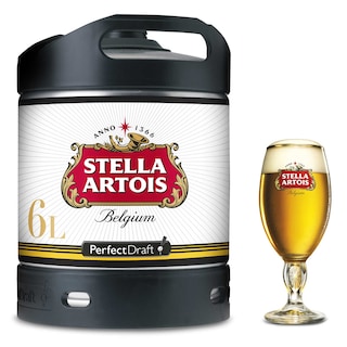 Stella Artois | Bière Blonde | Pils | 5,2% Alc. | Fut 