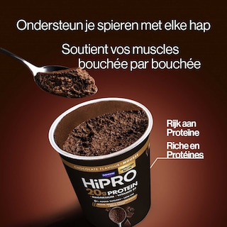 Hipro | Spoonable | Om te lepelen | Mousse | Chocolade|Proteïne 
