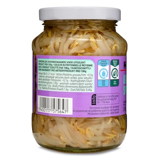 Delhaize | Gepekelde sojascheuten 