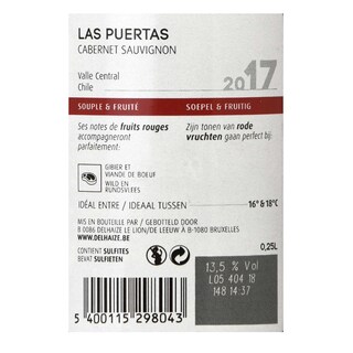 Chili | Central Valley | Las Puertas Cabernet Sauvignon 2018 