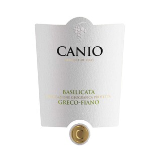 Italie - Italië | Basilicata IGP | Canio Basilicata Greco/Fiano 2018 Wit 