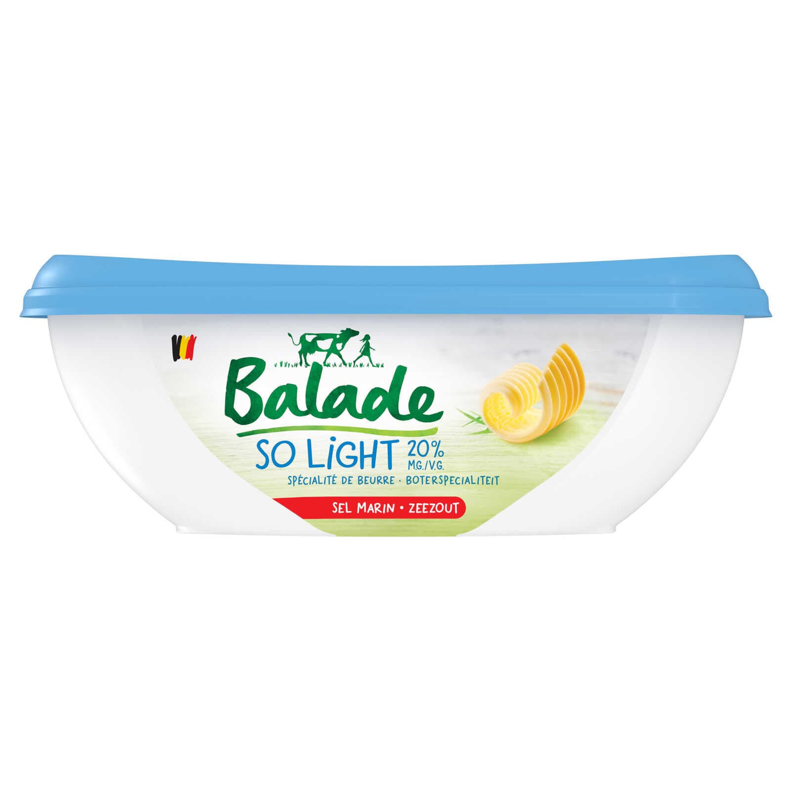 Balade Boter|Koelkastsmeerbaar|Zeezout | 20% v.g.
