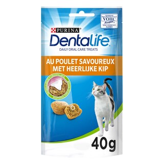 Dentalife | Hygiène buccale | Adulte | Snacks Chat | Poulet 40 gr