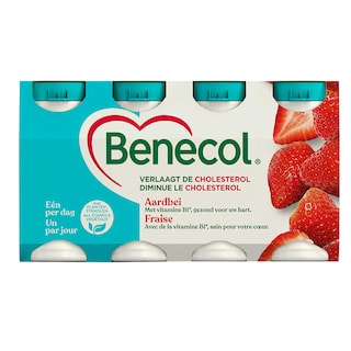 Benecol | Yaourt à boire |  Fraise 