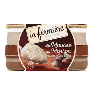 La Fermière | Mousse aux marrons 