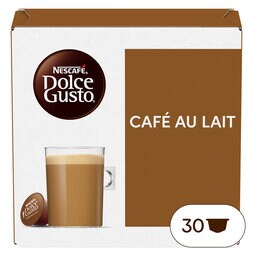 Nescafé | Dolce Gusto | Café au Lait | 30 capsules 300 gr