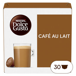 Nescafé | Dolce Gusto | Café au Lait | 30 capsules 