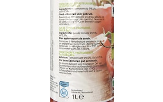 Delhaize | Jus | Tomate | 100% naturel 