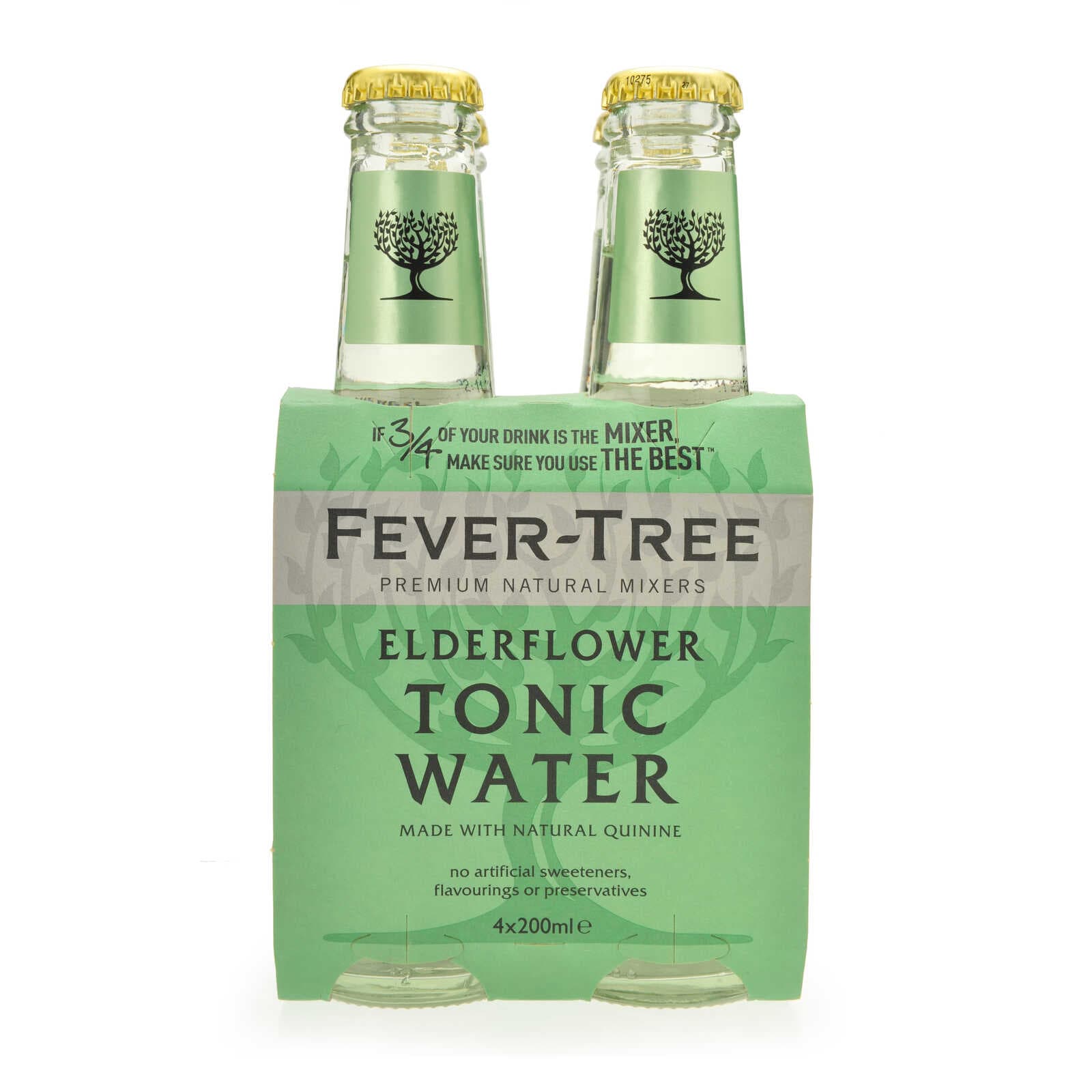 Fever-Tree Elderflower Tonic | 4-pack | 20 cl