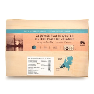 Delhaize | Huîtres plates | Zélande | 12pc 