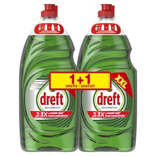 Dreft | Quickwash | Vloeibaar Afwasmiddel | Original | 1+1 