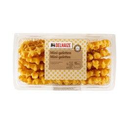 Delhaize | Galetten | Pure boter | Artisanaal | Mini 15 x 11,667 gr