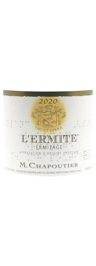 L'Ermite | Ermitage | Bio | 2020 75 cl