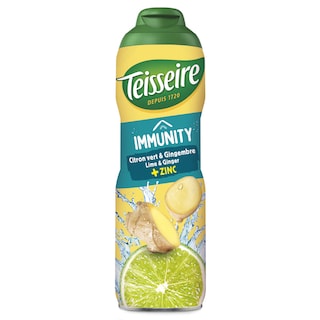 Teisseire | Siroop | Immunity | Gimber-limoen 