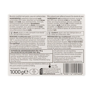 Delhaize | Bolognese lasagna 