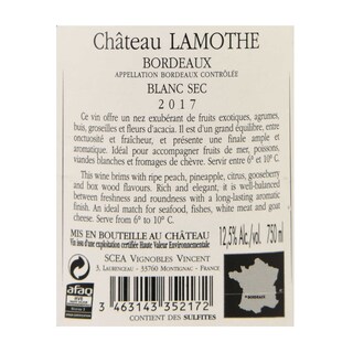 France - Frankrijk | Bordeaux - Bordeaux AC | Château Lamothe 2017 