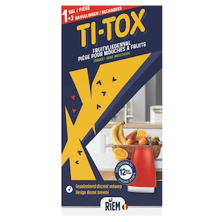 Ti-Tox | Piège à mouches | Fruit 1 pc
