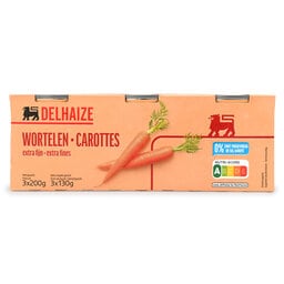 Delhaize | Wortelen Fijn | Extra 