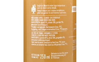 Delhaize | Jus Frais | Pommes Gingembre Citron 