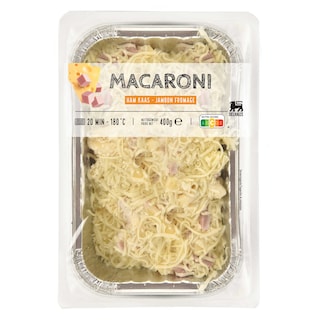 Delhaize | Macaroni | Jambon | 3 fromages 400 gr