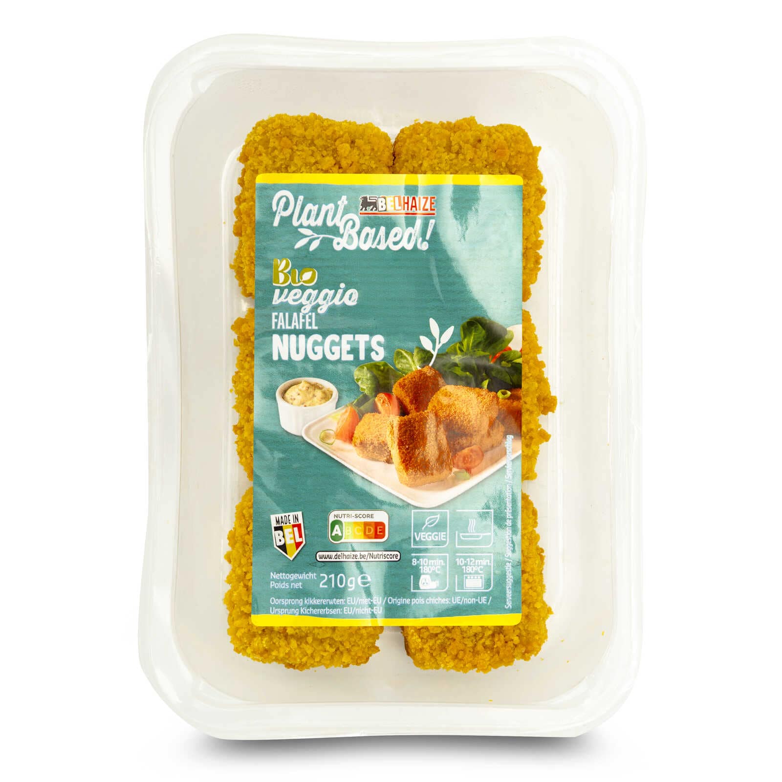 Delhaize Nuggets| Falafel | Veggie | Bio
