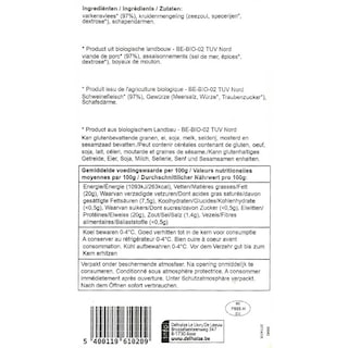Delhaize | Bio | Chipolata | Bio 300 gr