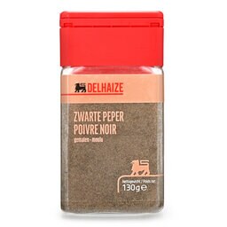 Delhaize | Kruiden | Zwarte peper | Gemalen 