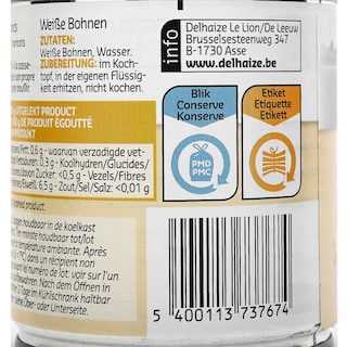 Delhaize | Haricots | Blancs 