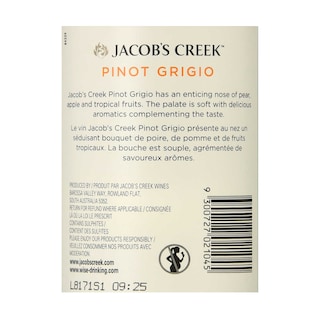 Australie - Australië | Western Australia | Jacob's Creek Pinot Grigio Dot 