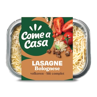 Come A Casa | Lasagne | Bolognaise | Blé complet 