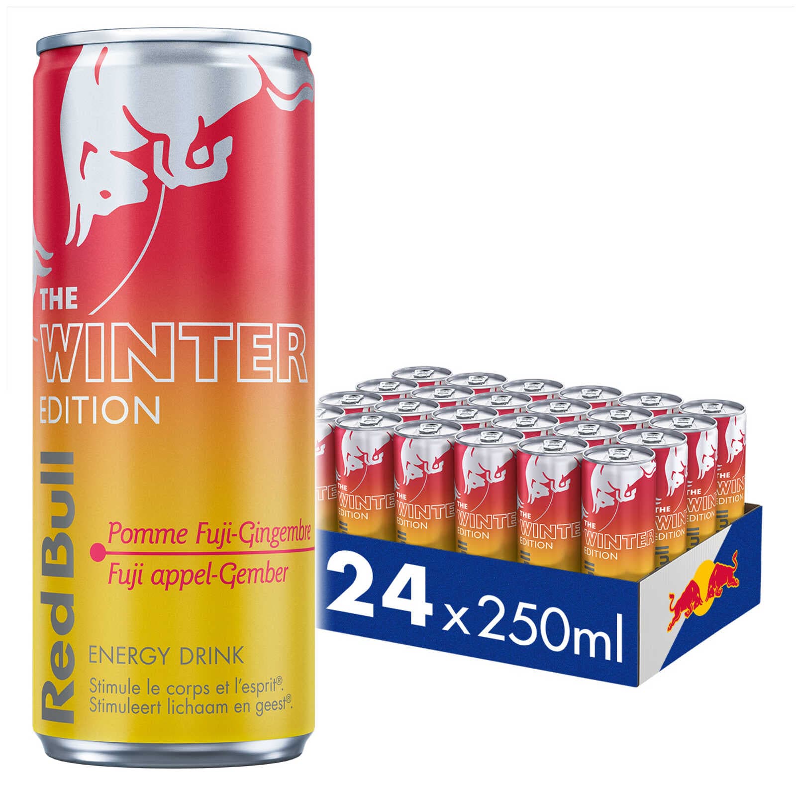 Red Bull Apple Edition | Fuji appel Gember | 25 cl