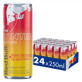 Red Bull | Energy drink | Apple Edition | Pomme Fuji Gingembre | 25 cl 25 cl