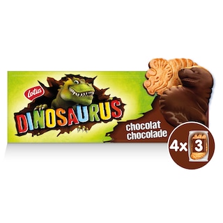 Lotus | Dinosaurus | Biscuit | Chocolat | Snack pack 