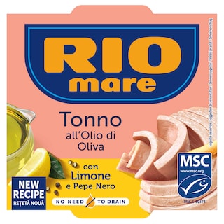 Rio Mare | Tonijn | Citroen | Peper 