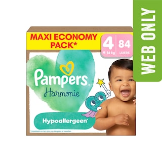 Pampers | Harmonie | Luiers | Maat 4 | Maxi Pack 84 st